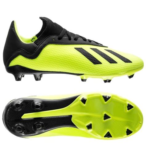 adidas x 18.3 ag weiss gelb